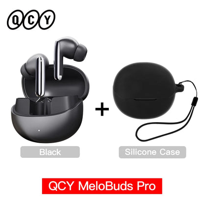 QCY MeloBuds Pro ANC Wireless Earbuds – Bluetooth 5.3 Hi-Res LDAC, 34H Battery