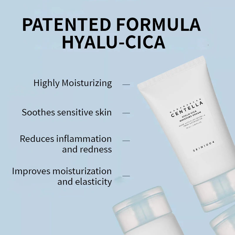 Korean Centella Hyalu-Cica SPF50 Sun Serum & Moisture Cream Skincare Set