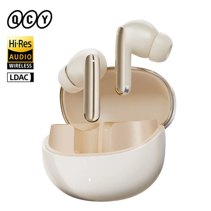 QCY MeloBuds Pro ANC Wireless Earbuds – Bluetooth 5.3 Hi-Res LDAC, 34H Battery