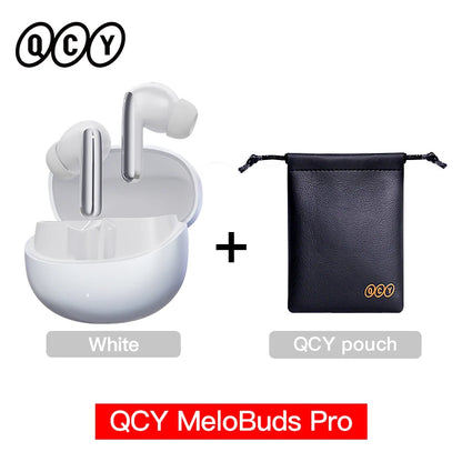 QCY MeloBuds Pro ANC Wireless Earbuds – Bluetooth 5.3 Hi-Res LDAC, 34H Battery