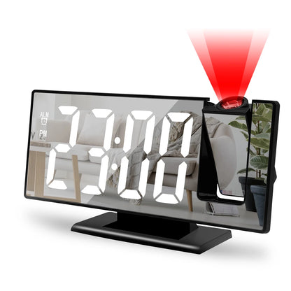 منبه عرض على الحائط 180 درجة - شاشة LED لدرجة الحرارة
