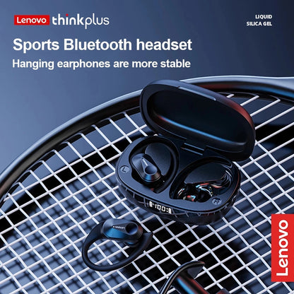 Lenovo LP75 Sports Wireless Earbuds – Bluetooth 5.3 with LED Power Display