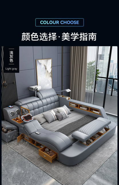 Frame Upholstered Bed Handles Unique Double Modern Children Bed Luxury Sleeping Muebles Para El Hogar Bedroom Decoration