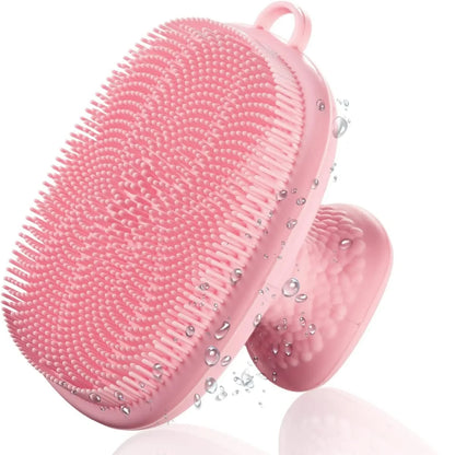 Silicone Facial Cleansing Brush – Manual Face Wash Scrubber for Men & Women