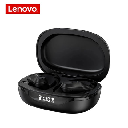 Lenovo LP75 Sports Wireless Earbuds – Bluetooth 5.3 with LED Power Display