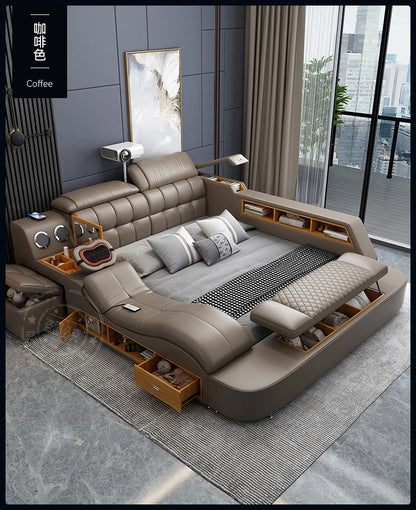 Frame Upholstered Bed Handles Unique Double Modern Children Bed Luxury Sleeping Muebles Para El Hogar Bedroom Decoration