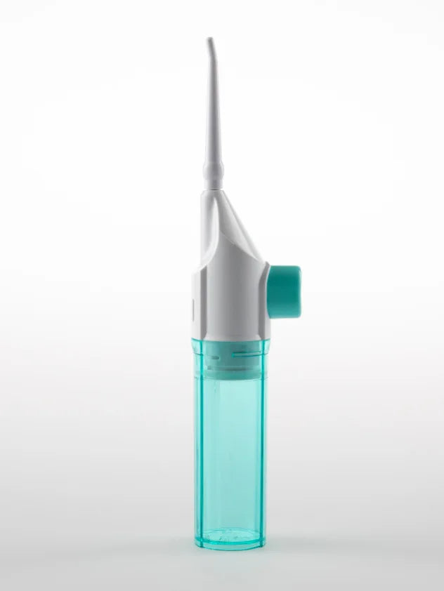 Portable Manual Water Flosser – Oral Irrigator for Deep Gum &amp; Teeth Care