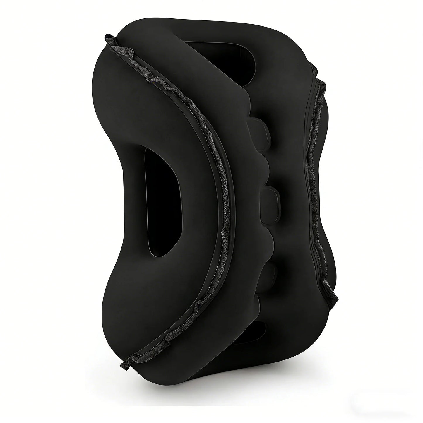 Upgraded Inflatable Air Cushion Travel Pillow Headrest Chin Support Cushions for Airplane Plane Car Office Rest Neck Nap Pillows