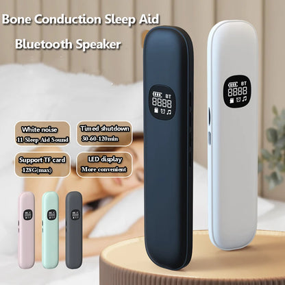 Under-Pillow Bluetooth Speaker – White Noise Sleep Aid with LED Display