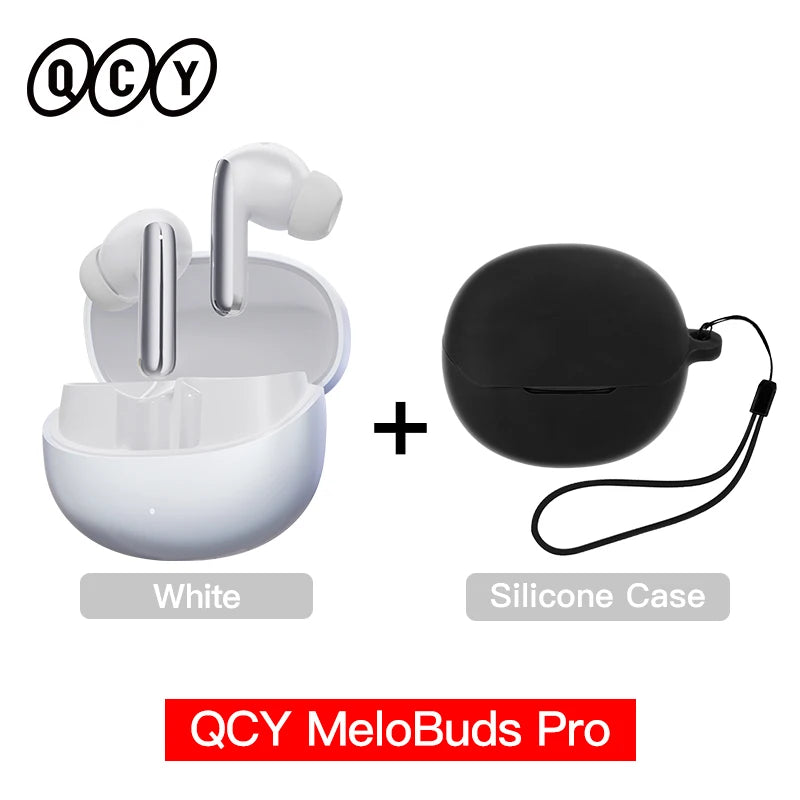QCY MeloBuds Pro ANC Wireless Earbuds – Bluetooth 5.3 Hi-Res LDAC, 34H Battery
