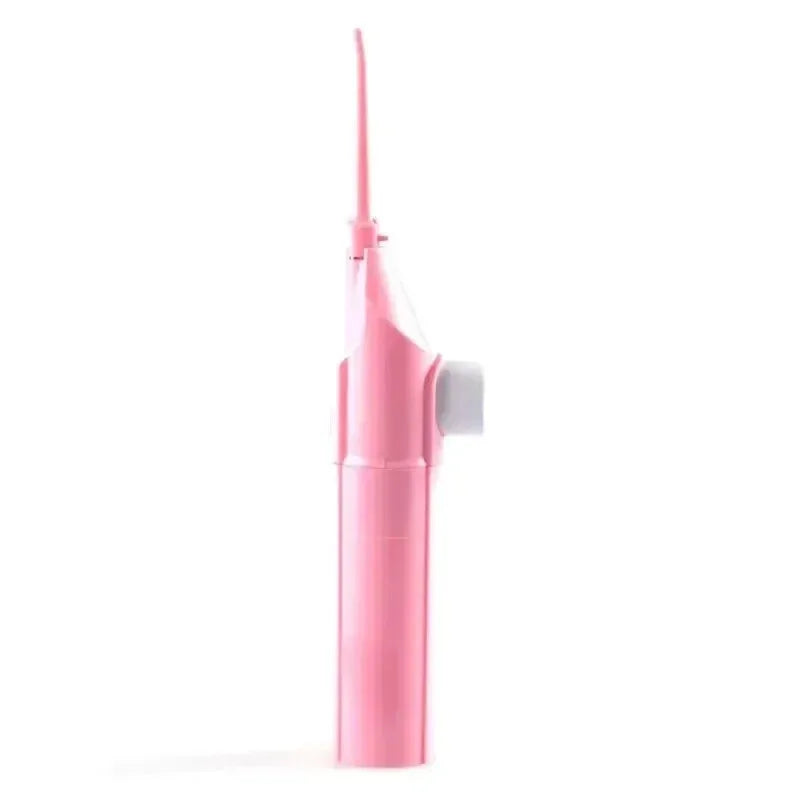 Portable Manual Water Flosser – Oral Irrigator for Deep Gum &amp; Teeth Care