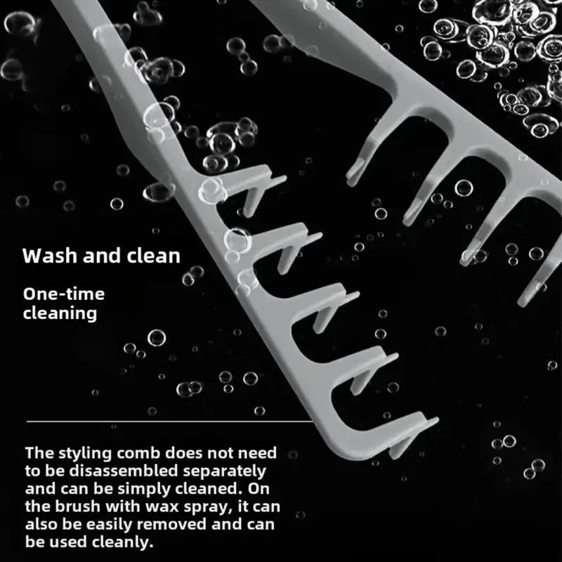 Volumizing Wide-Tooth Styling Comb – Textured Hair Comb for Men