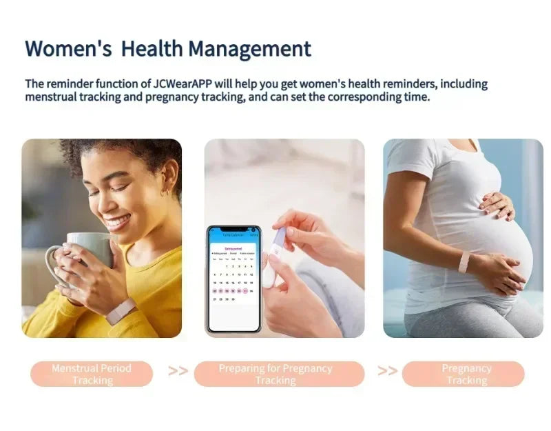 Smart Fitness Bracelet with Heart Rate & Blood Pressure Monitor – Waterproof Tracker
