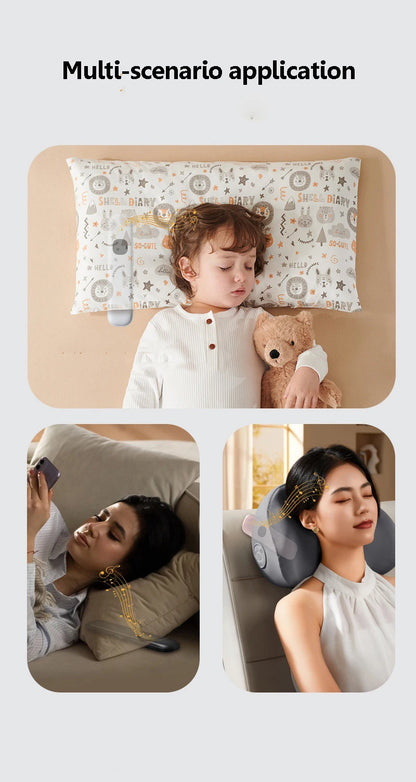 Under-Pillow Bluetooth Speaker – White Noise Sleep Aid with LED Display