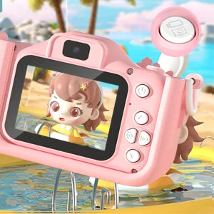 1080P Kids Digital Camera – HD Toddler Video Camera with Silicone Case