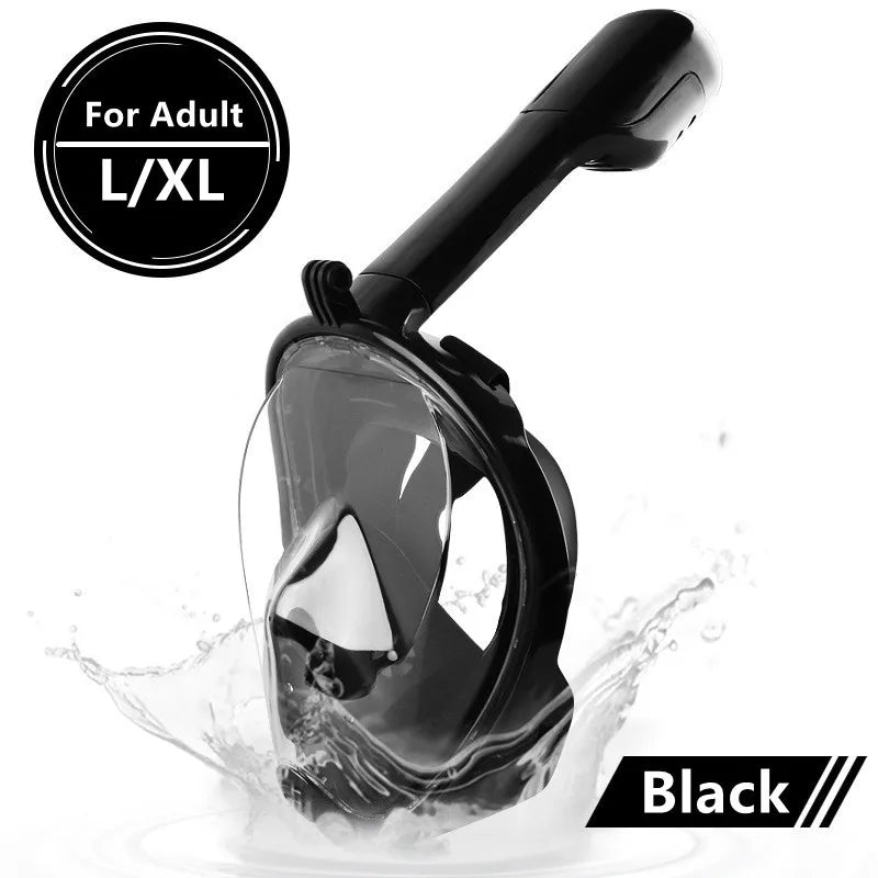 Full-Face Anti-Fog Snorkeling Mask – Waterproof Diving Mask for Adults &amp; Kids