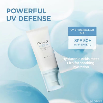 Korean Centella Hyalu-Cica SPF50 Sun Serum & Moisture Cream Skincare Set