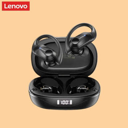 Lenovo LP75 Sports Wireless Earbuds – Bluetooth 5.3 with LED Power Display