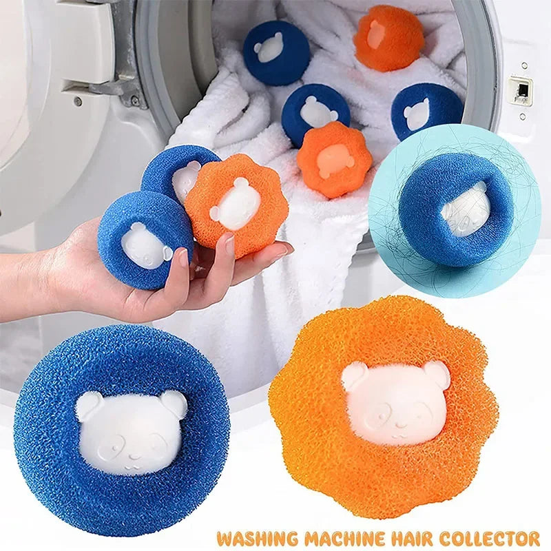 Reusable Pet Hair Remover Ball – Laundry &amp; Lint Catcher for Cats &amp; Dogs