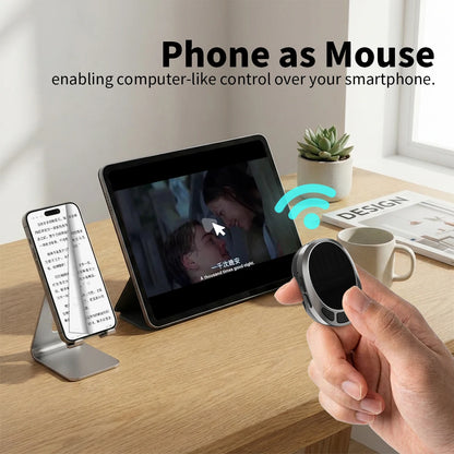 Bluetooth Scrolling Ring Finger Mouse – Wireless Ebook Page Turner Remote