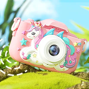 1080P Kids Digital Camera – HD Toddler Video Camera with Silicone Case