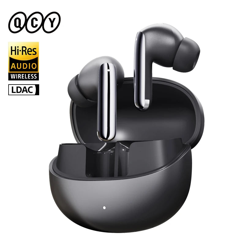 QCY MeloBuds Pro ANC Wireless Earbuds – Bluetooth 5.3 Hi-Res LDAC, 34H Battery