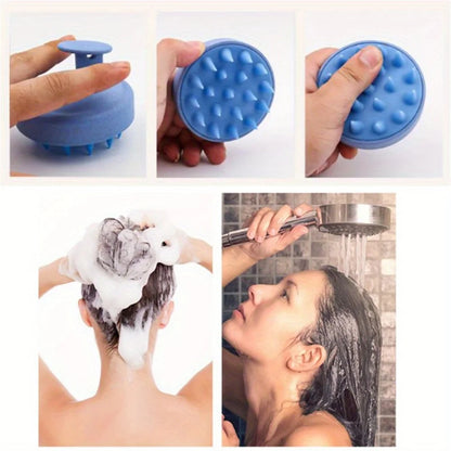 Silicone Scalp Massage Brush – Shampoo &amp; Body Wash Brush