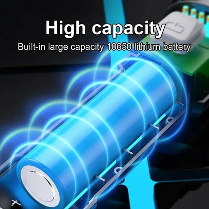 مصباح يدوي LED قابل لإعادة الشحن بقوة 100000 لومن – كشاف تكتيكي مقاوم للماء للتخييم وصيد الأسماك